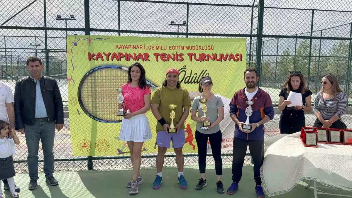 Diyarbakır'da Tenis Turnuvası Coşkuyla Tamamlandı