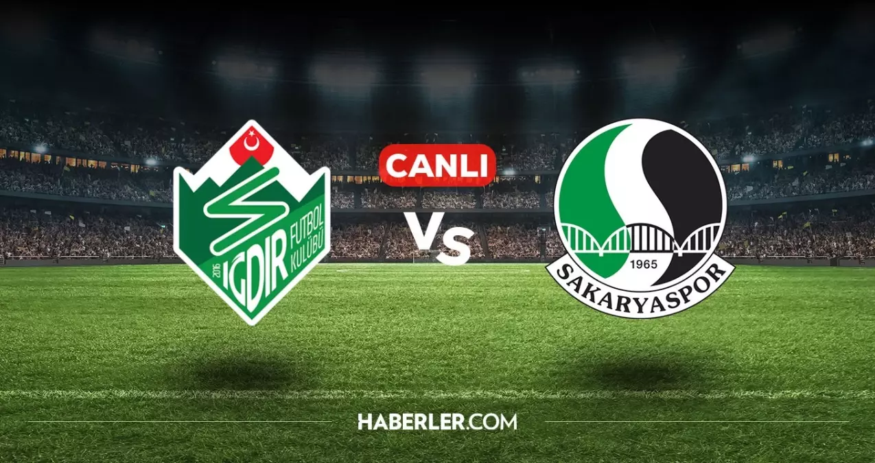 Iğdırspor Sakaryaspor CANLI nereden izlenir? Iğdırspor Sakaryaspor maçı hangi kanalda, nasıl izlenir?