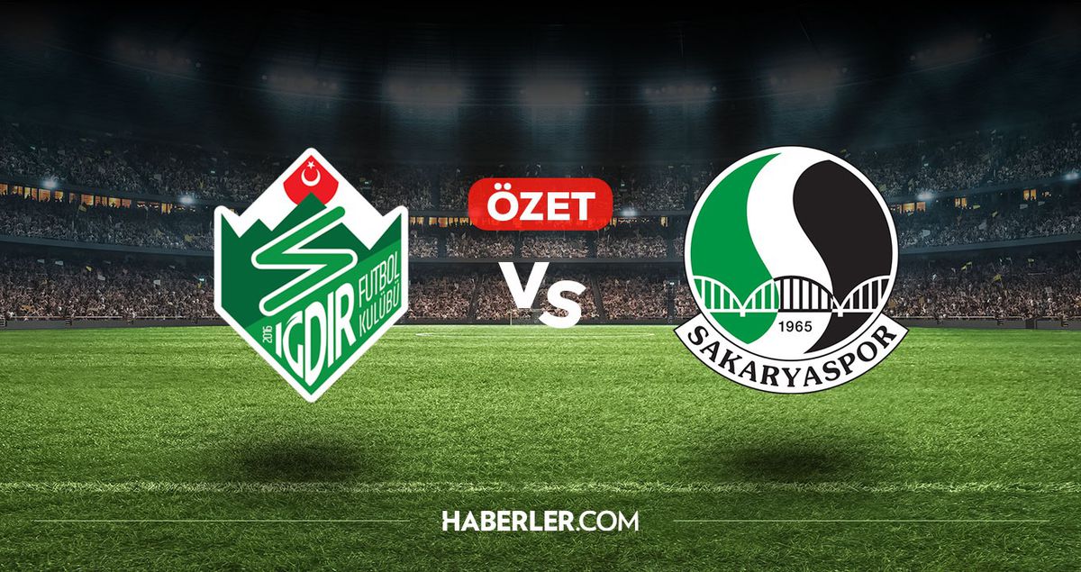 Iğdırspor Sakaryaspor maç özeti ve golleri! (VİDEO) Iğdırspor Sakaryaspor geniş özeti! Golleri kim attı, maç kaç kaç bitti?
