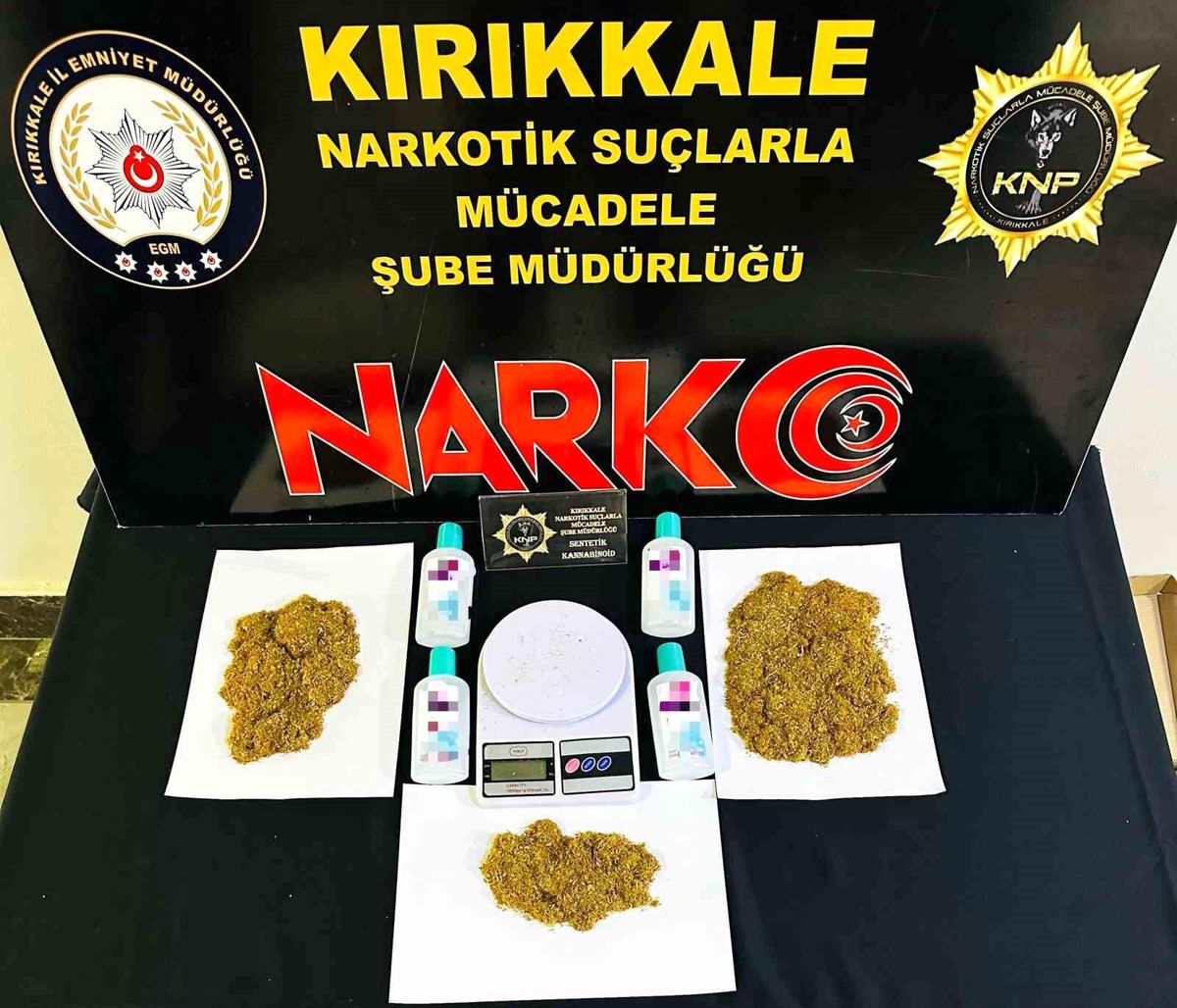 Kırıkkale'de Uyuşturucu Tacirlerine Operasyon