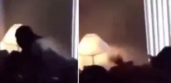 Kız kardeşi ile yakaladığı kocasını hastanelik etti