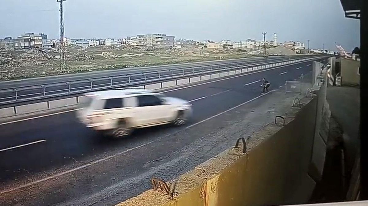 Mardin'de Polise Çarpan Şüpheli Sürücü Yakalandı