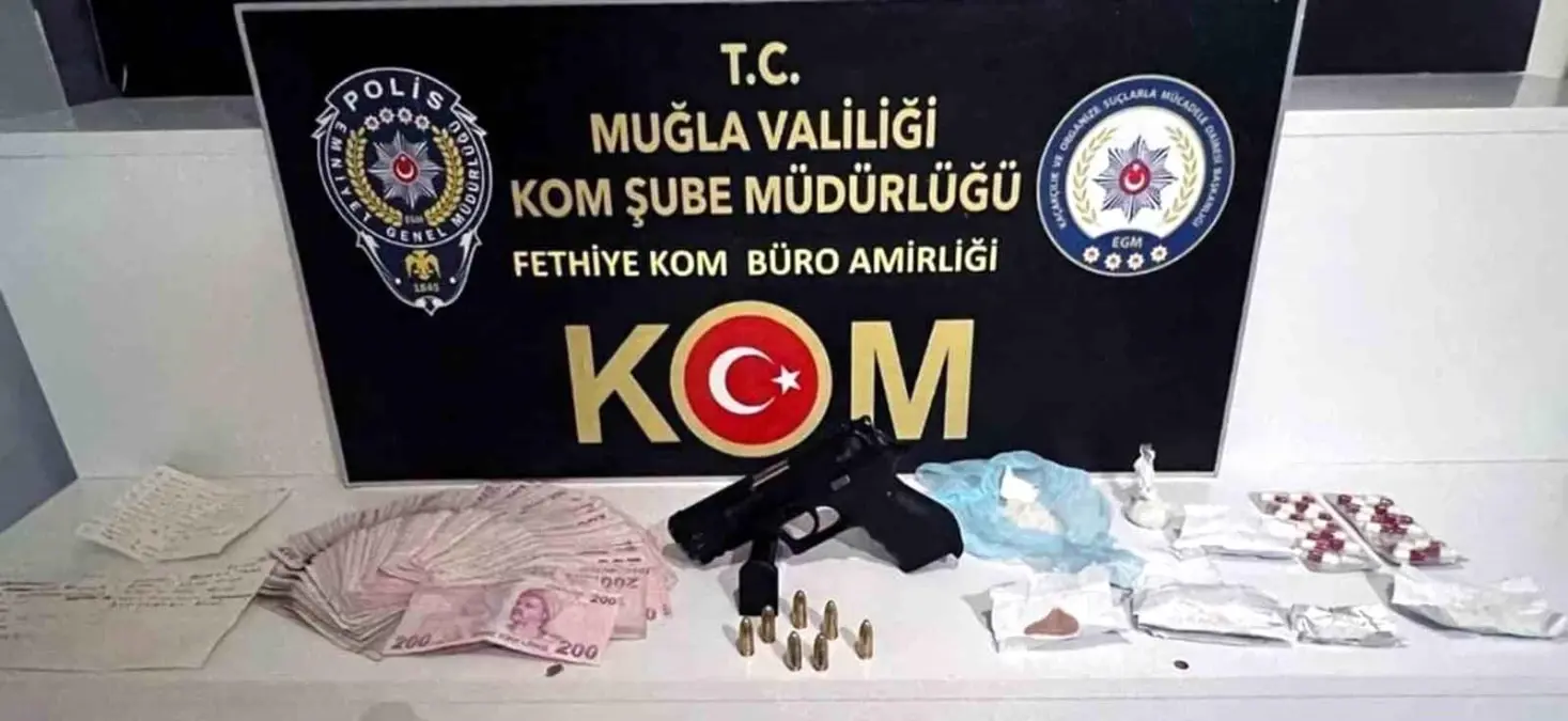 Muğla'da Uyuşturucu ve Silah Operasyonu: 7 Tutuklama