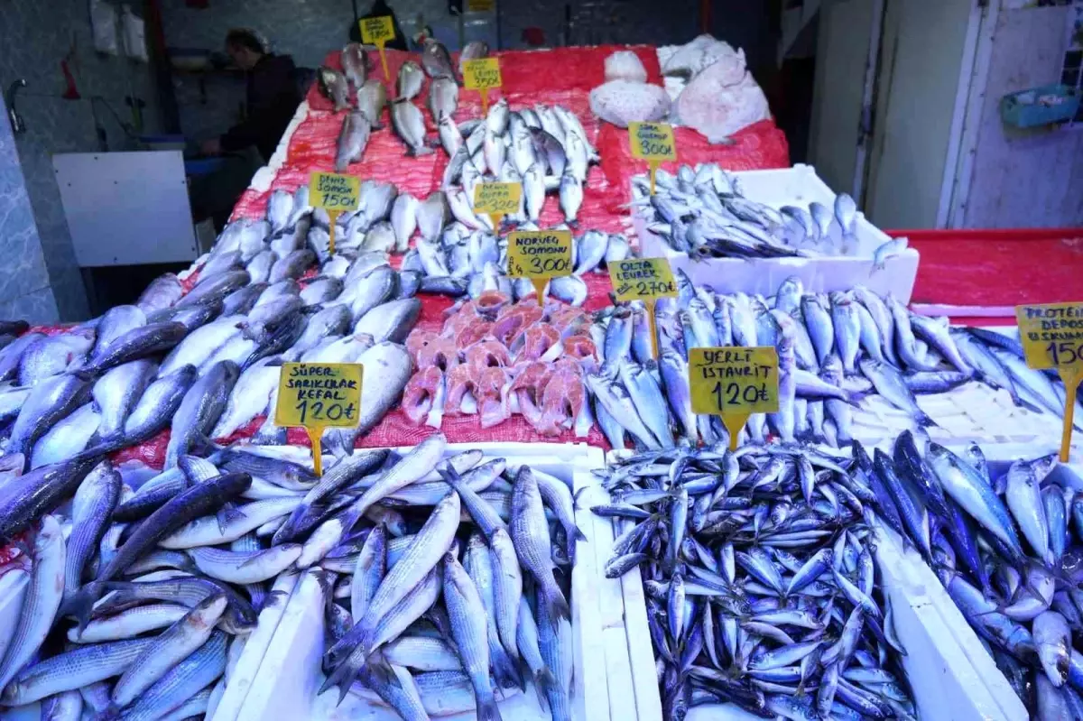 Samsun'da Soğuk Hava Balık Satışlarını Artırdı