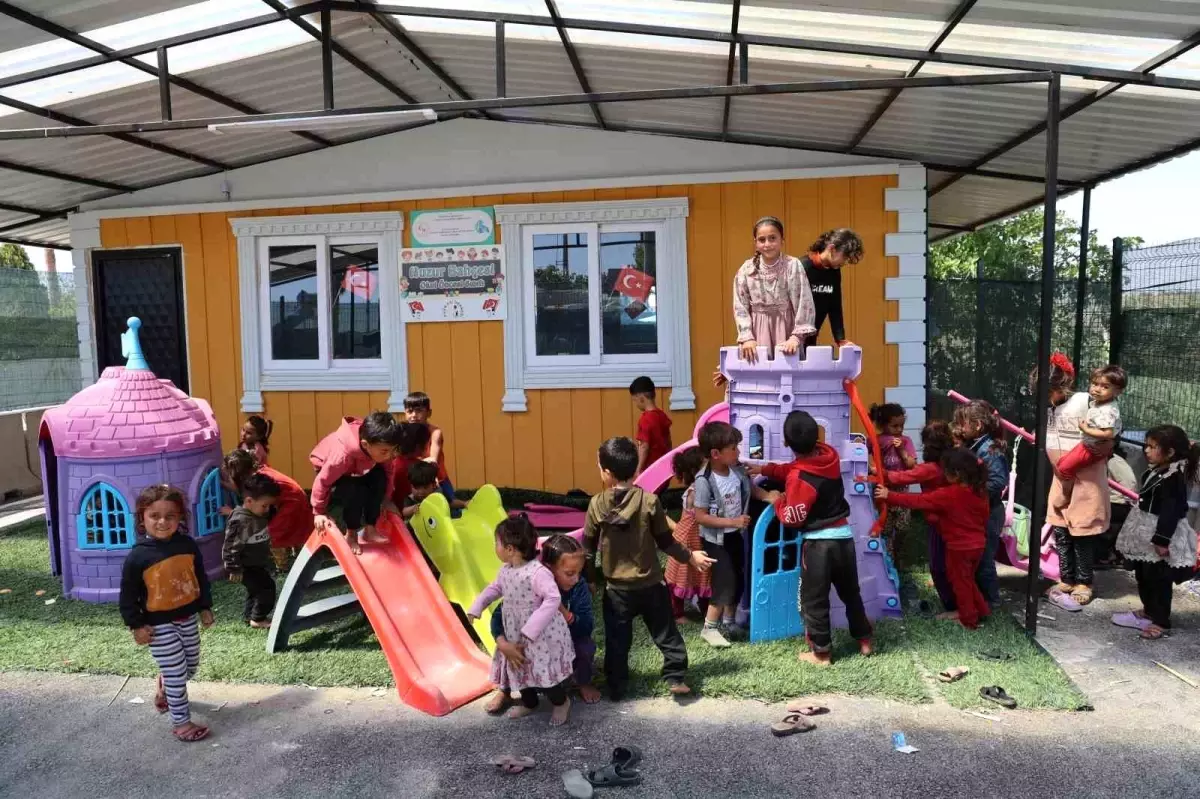 Adana'da Tarım İşçisi Çocuklar İçin Okul Öncesi Sınıflar Açıldı