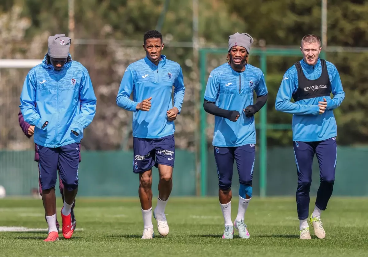 Trabzonspor, Göztepe Maçı Hazırlıklarına Devam Ediyor