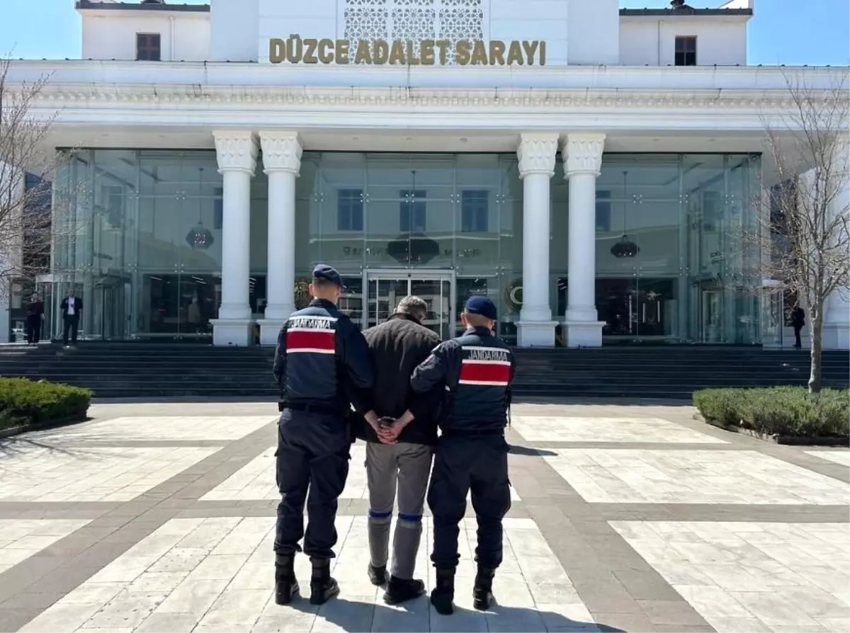 Düzce'de Yangın Çıkaran Şahıs Yakalandı