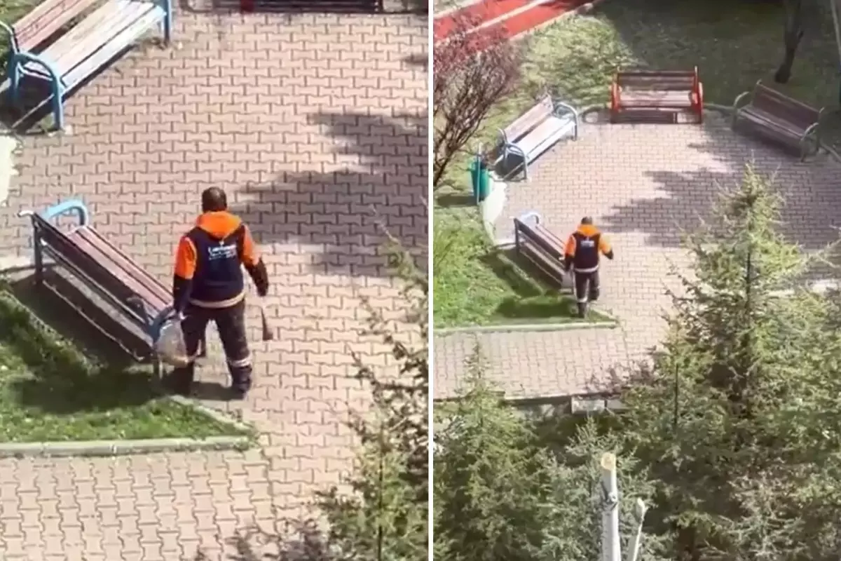 Yaptığı rezilliği kayda aldı, yetmedi gurur tablosu gibi paylaştı