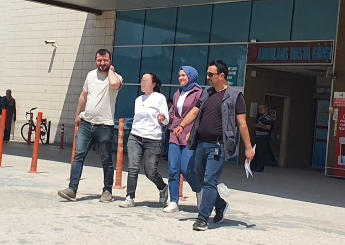 21 Yıl Hapis Ceza ile Aranan Kadın İnegöl'de Yakalandı