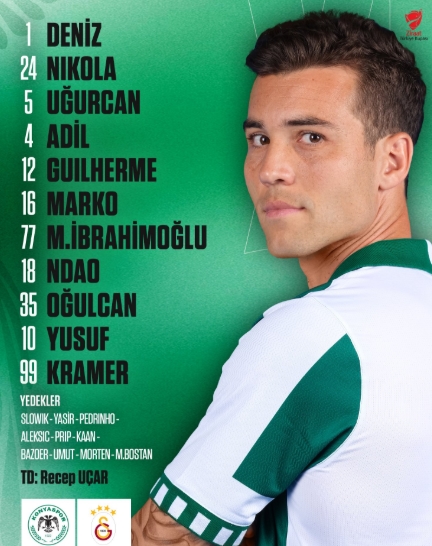 Barış Alper Yılmaz neden yok, sakat mı, cezalı mı (Konyaspor Galatasaray)?