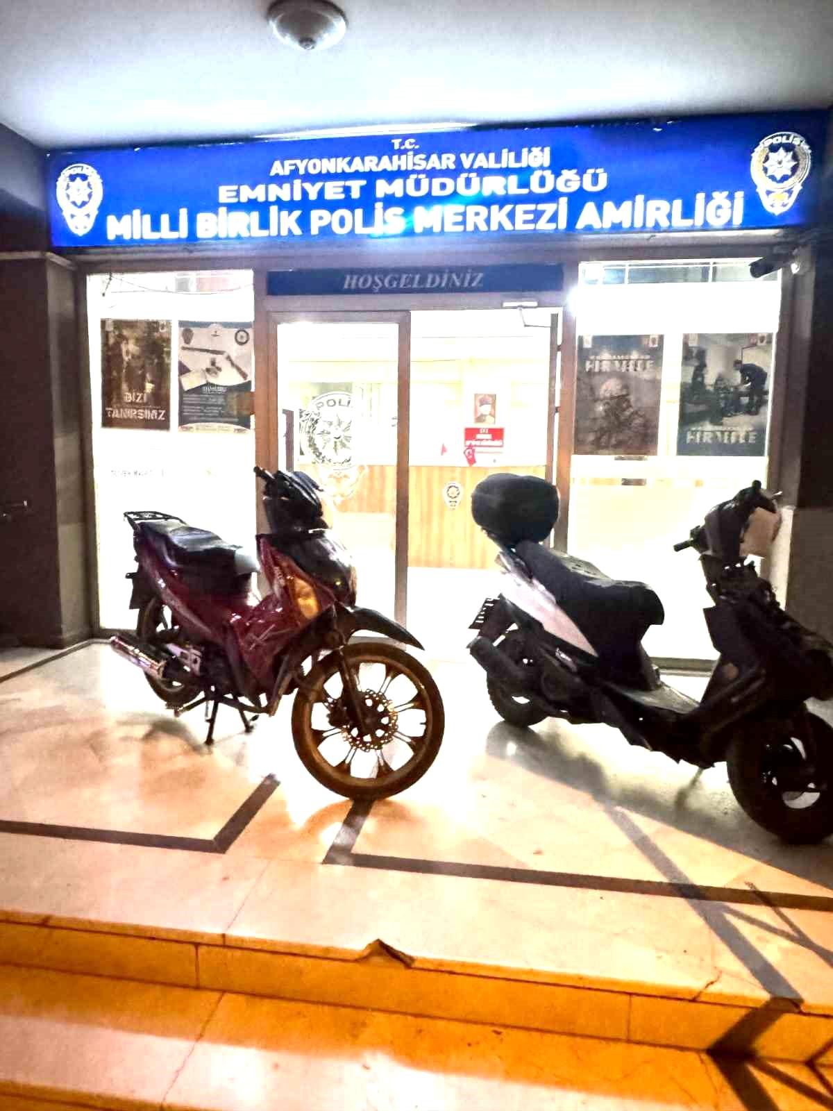 Çalınan Motosikletler Gece Bekçileri Tarafından Bulundu