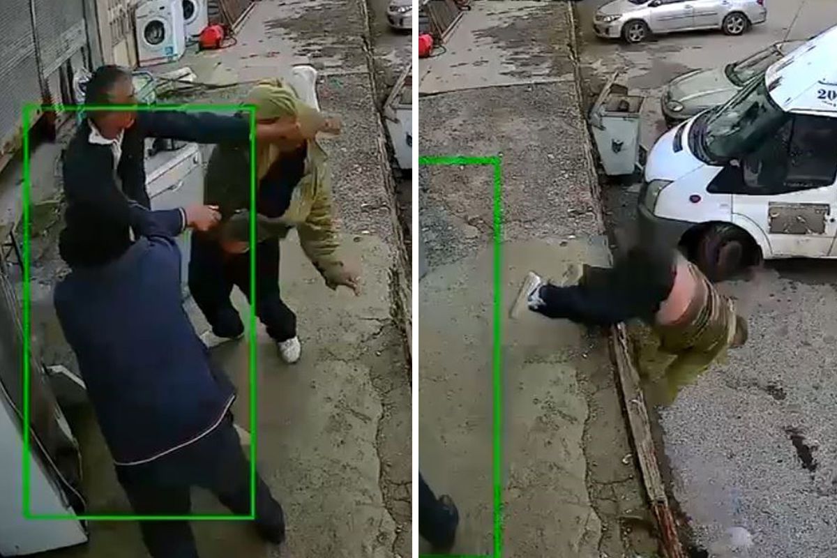 Bıçak çektiği arkadaşı itti, duvardan düşüp ağır yaralandı