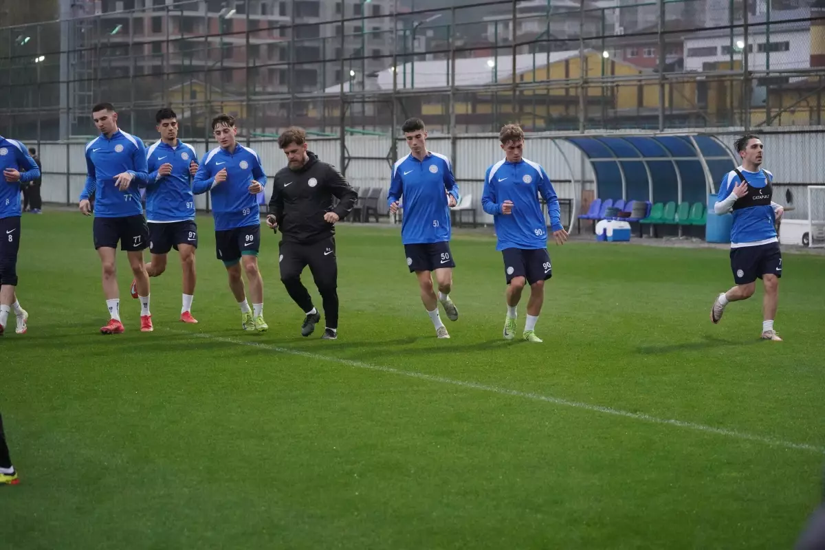 Çaykur Rizespor, Kayserispor Maçına Hazırlanıyor