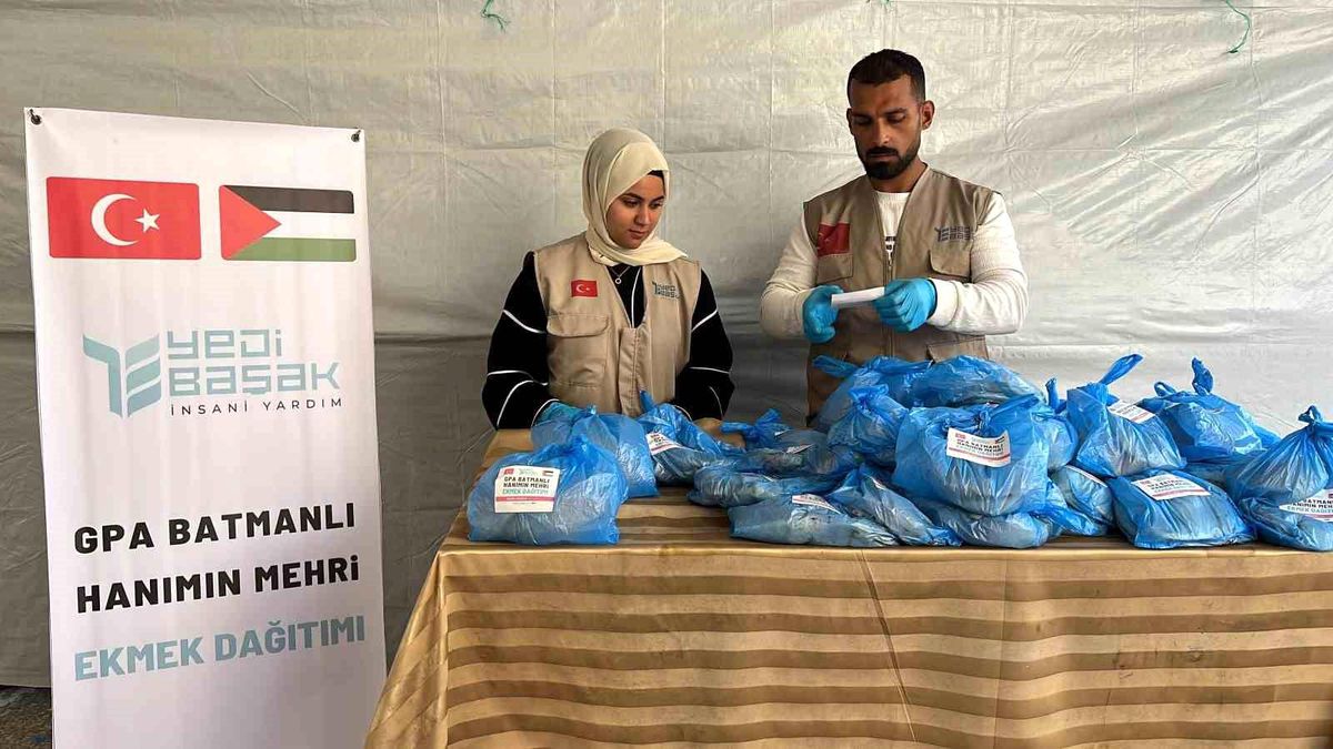 Batmanlı Hayırsever Kadından Gazze'ye Anlamlı Bağış