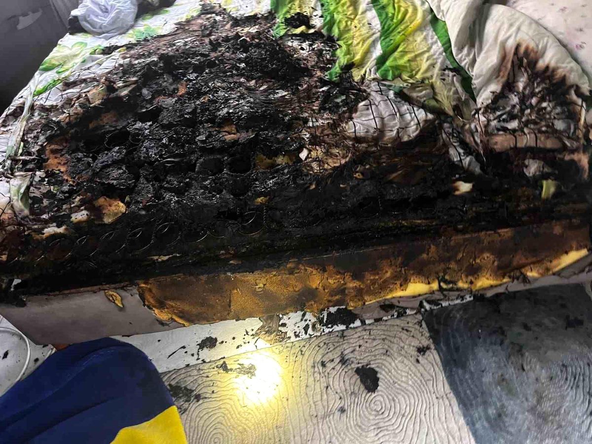 Kahramanmaraş'ta Elektrikli Isıtıcı Yangına Neden Oldu