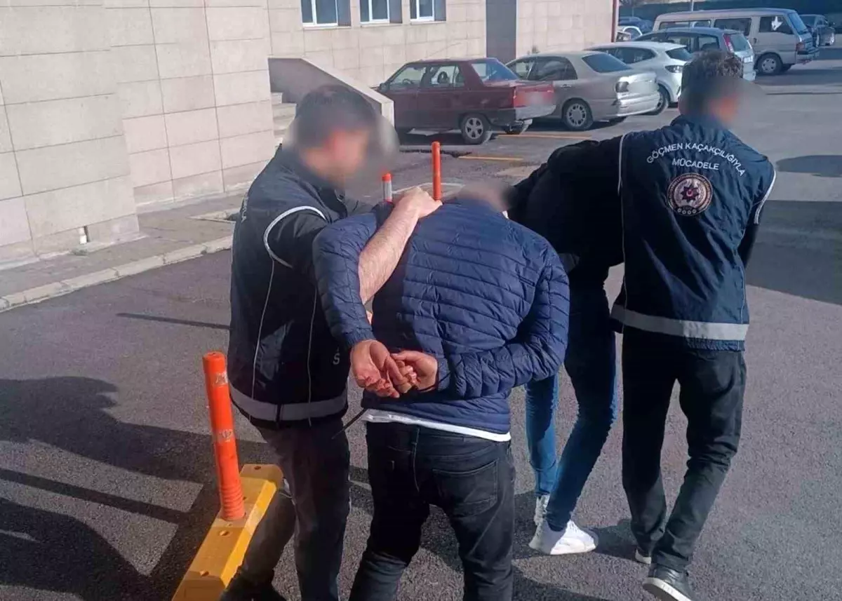 Erzincan'da Göçmen Kaçakçılığında 7 Kişi Yakalandı