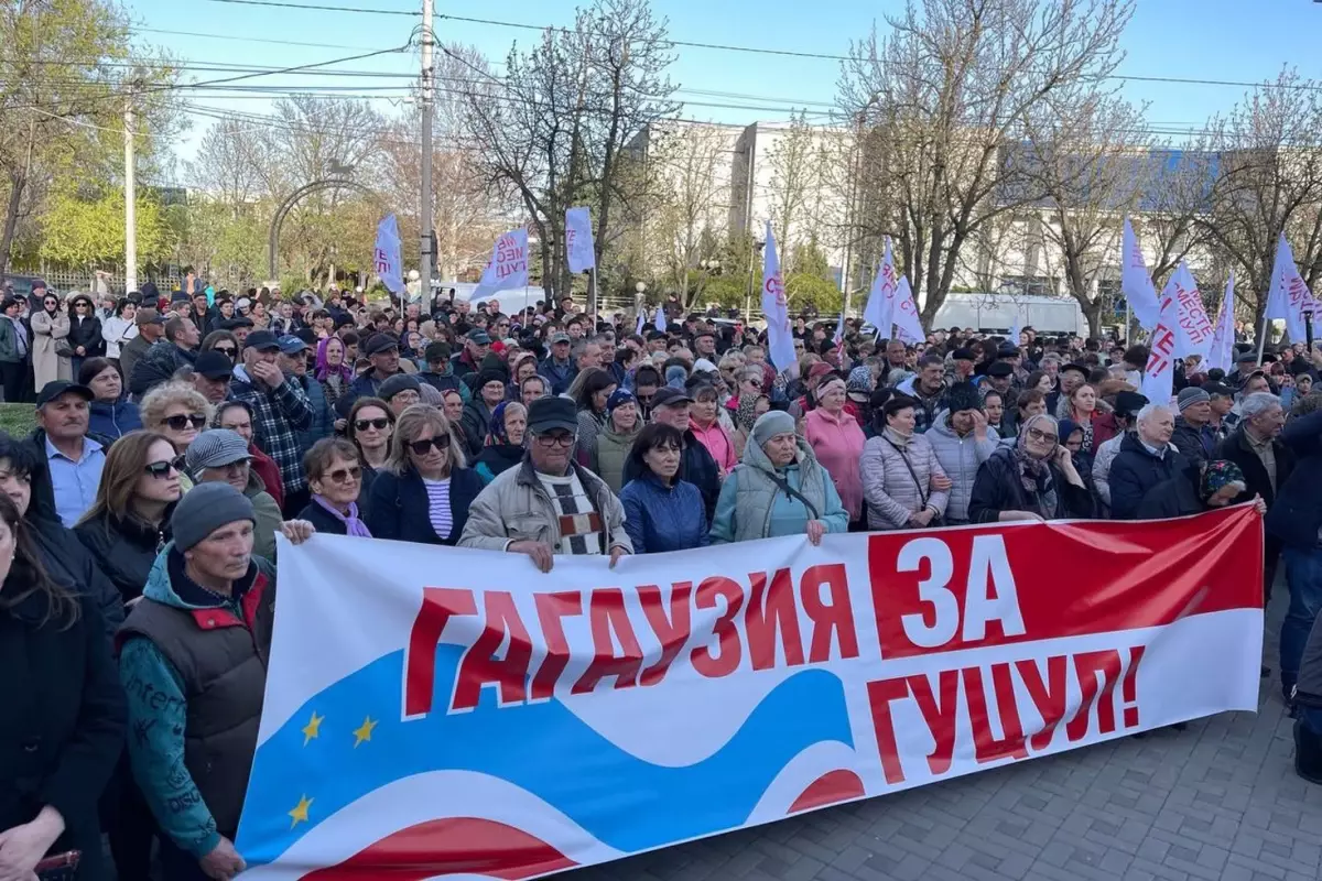 Gagavuzyalılar, anayasal hak ihlallerine karşı sokakta