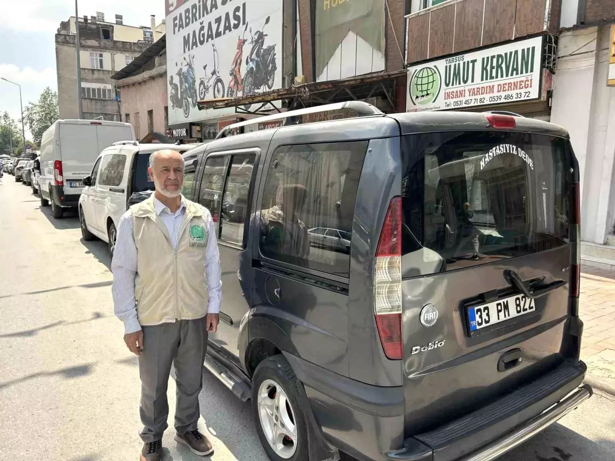 Mersin'den Gazze'ye Araç Bağışı