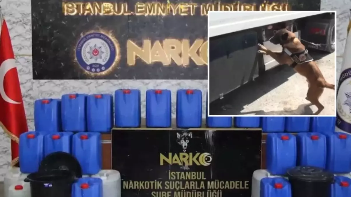 İstanbul'da uyuşturucu operasyonu: 801,5 kilogram metamfetamin ele geçirildi