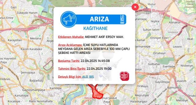 İstanbul KAĞITHANE su kesintisi! 22-23 Nisan İSKİ Kağıthane su kesintisi ne zaman bitecek, sular ne zaman gelecek? İstanbul KAĞITHANE su kesintisi! 22-23 Nisan İSKİ Kağıthane su kesintisi ne zaman bitecek, sular ne zaman gelecek?