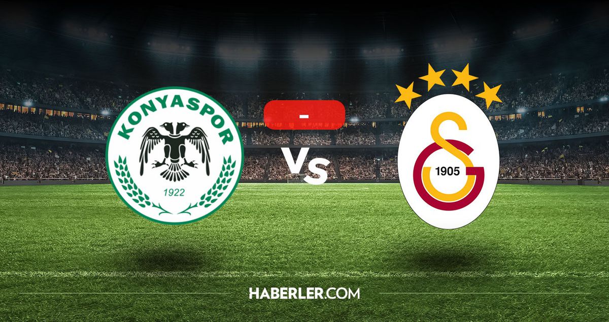 Konyaspor Galatasaray maçı kaç kaç, bitti mi? MAÇ SONUCU! Konyaspor Galatasaray golleri kim attı, canlı maç anlatımı!