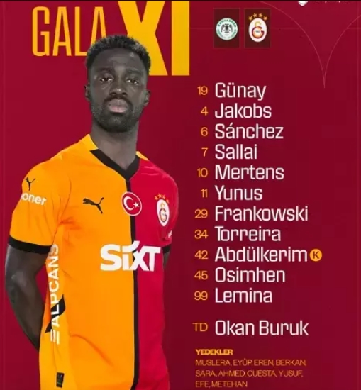 Konyaspor Galatasaray tek maç mı, çift maç mı, rövanşı var mı?