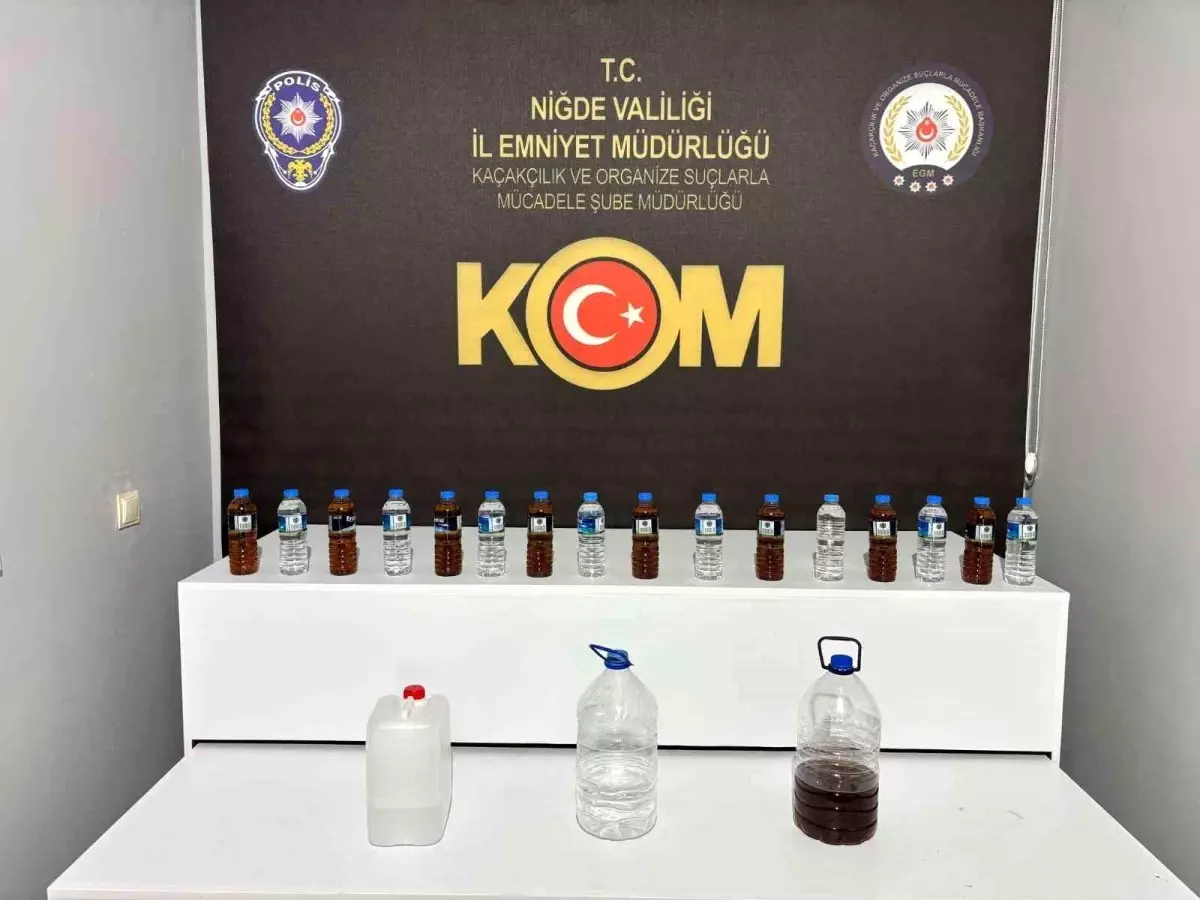 Niğde'de Kaçakçılık Operasyonu: 5 Şüpheli Yakalandı