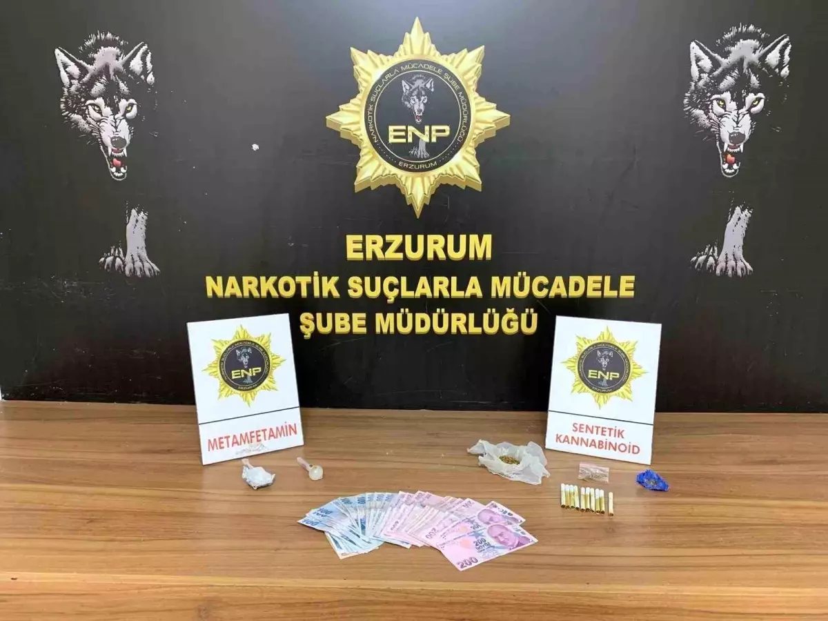 Erzurum'da Sokak Satıcılarına Yönelik Narkotik Operasyonu