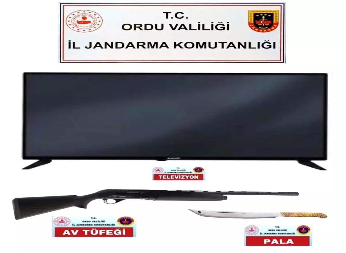 Ordu'da Hırsızlık Olayında 2 Şüpheli Yakalandı