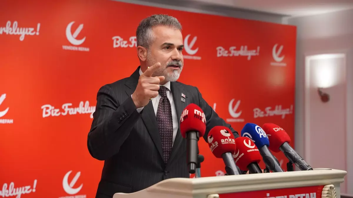 Yeniden Refah Partisi'nden Kanal İstanbul Projesine Eleştiri