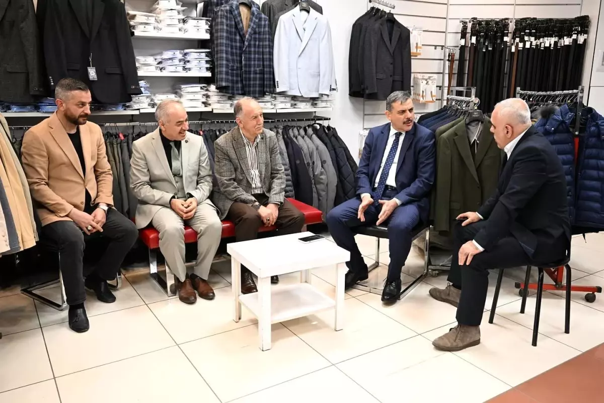 Vali Mustafa Çiftçi, Erzurum Esnafını Ziyaret Etti