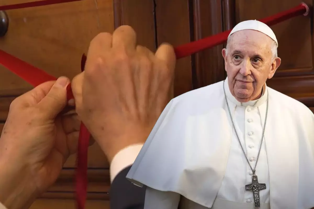 Vatikan'da Papa Franciscus'un odaları mühürlendi