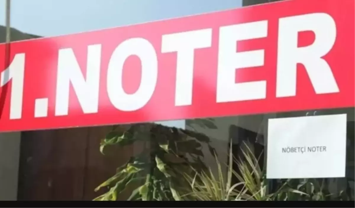 23 Nisan'da noterler açık mı?