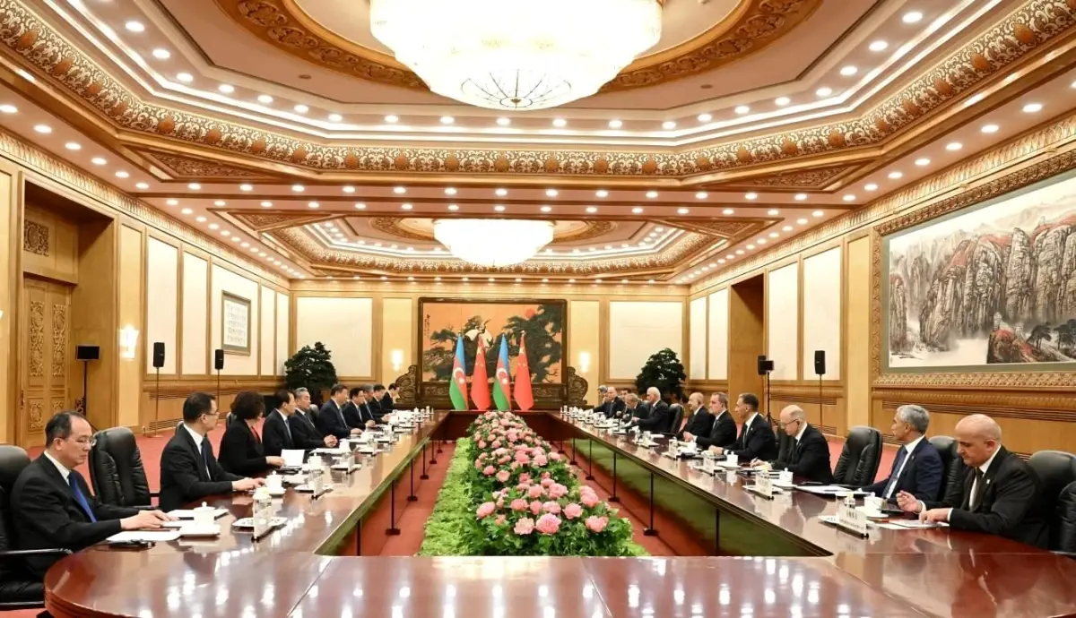 Azerbaycan ve Çin Arasında 20 Anlaşma İmzalandı