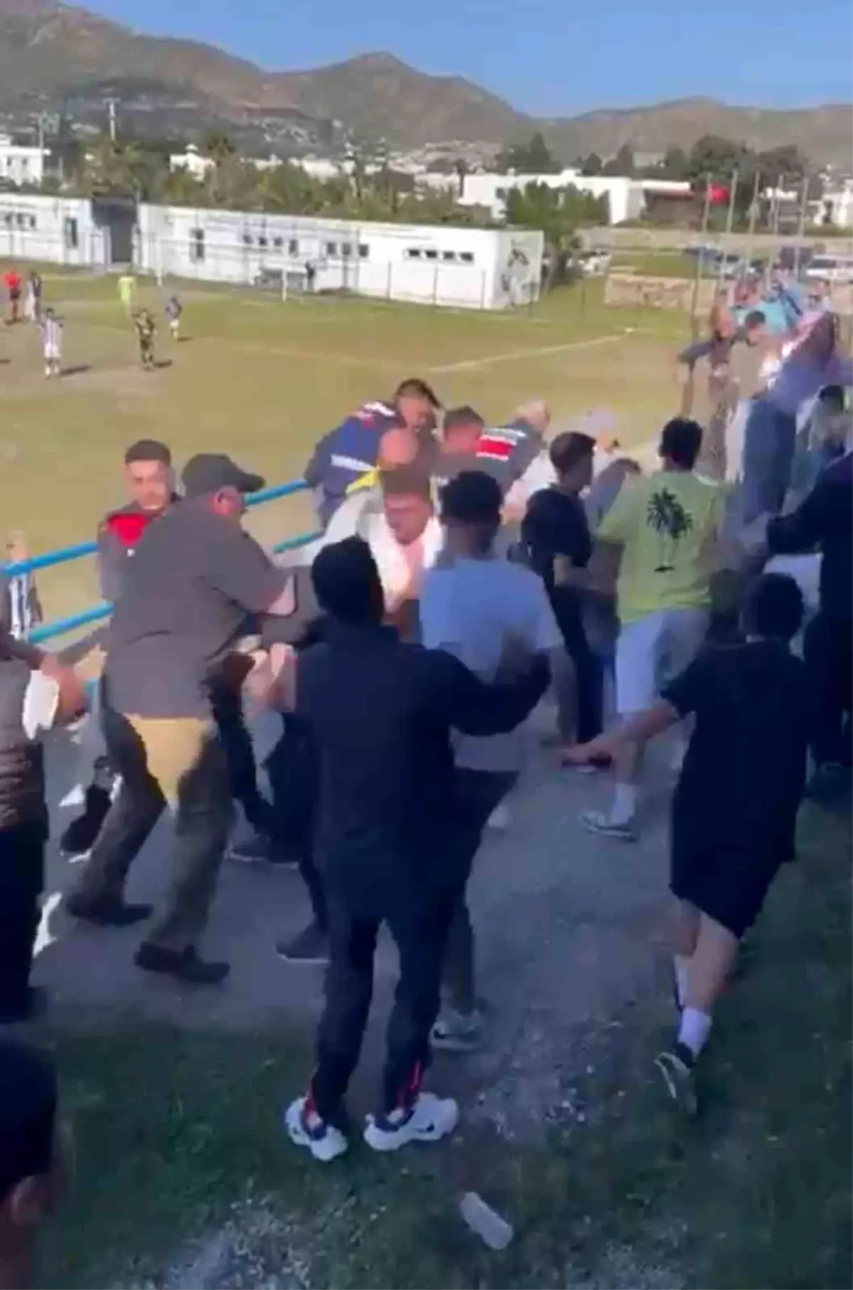 Muğla'da Amatör Futbol Maçı Olaylı Geçti