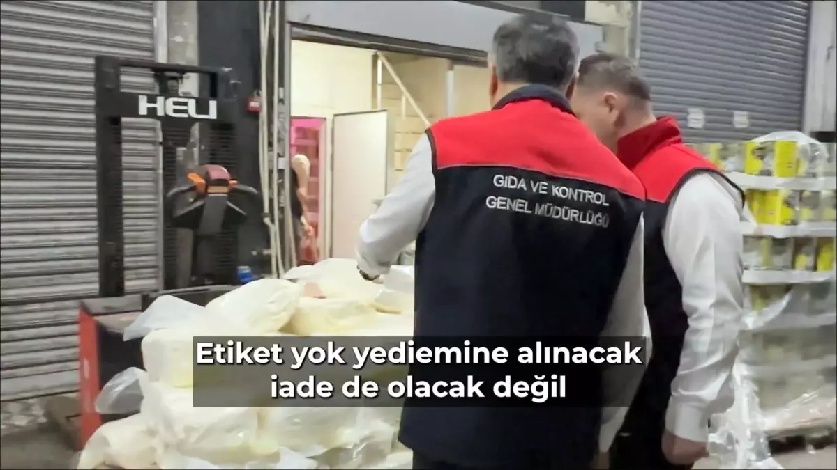 İstanbul'da Gıda Denetiminde 35 Ton Ürüne El Konuldu