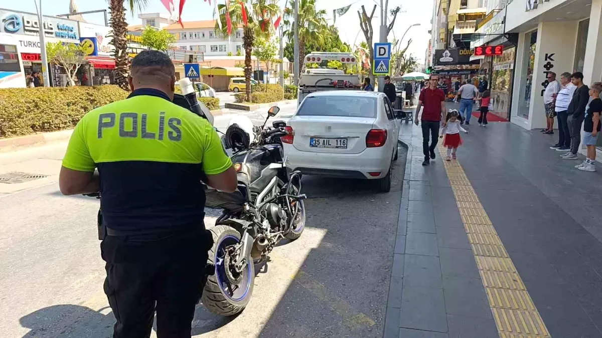 Manavgat'ta Alarm Çalan Otomobil Yediemin Otoparkına Çekildi