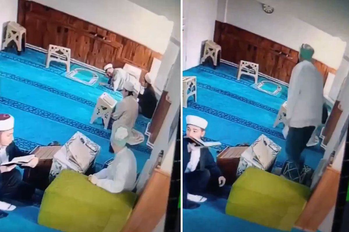 Depreme medresede yakalanınca secdeye kapandılar