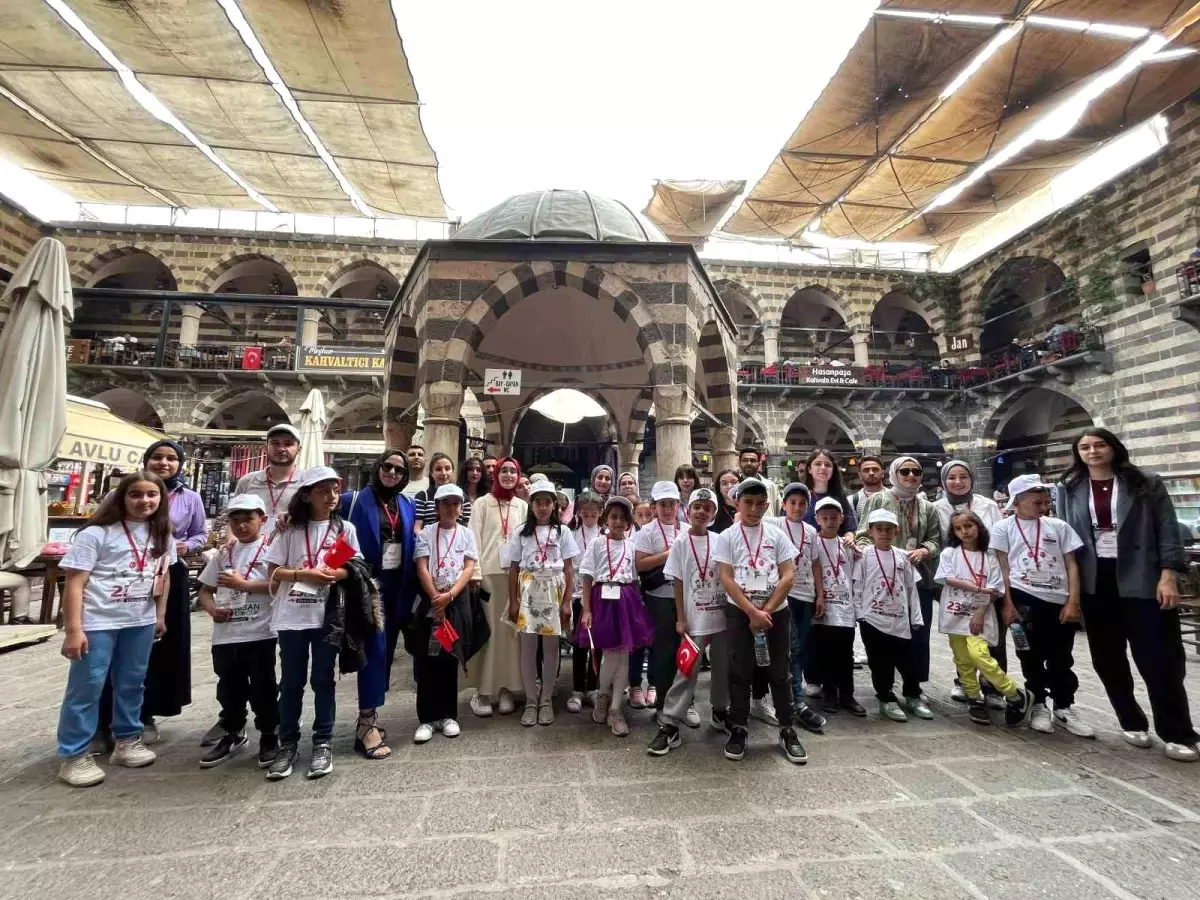 Diyarbakır'da 23 Nisan Etkinliği: Öğrencilere Kültürel Gezi Düzenlendi