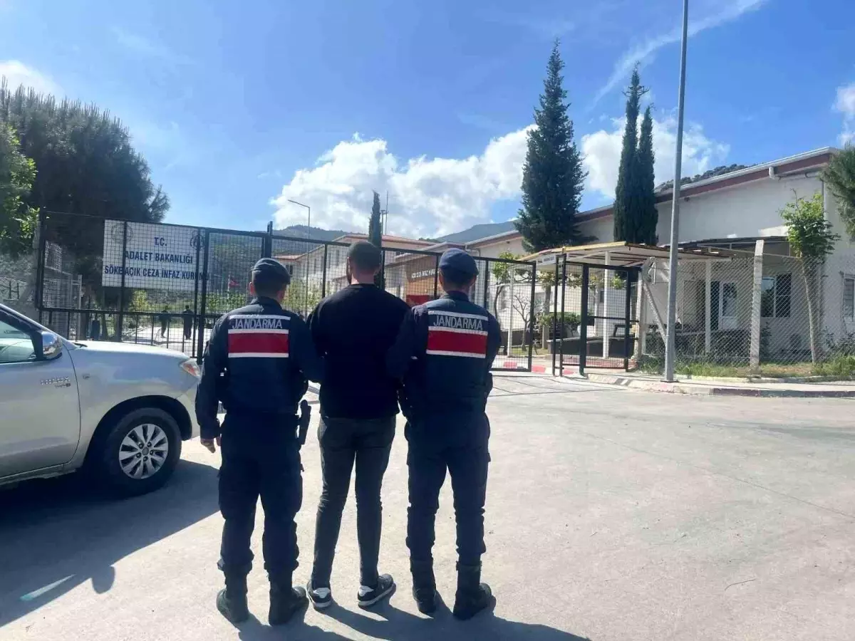 Aydın'da Hakkında 7 Yıl 6 Ay Hapis Cezası Bulunan Şahıs Yakalandı