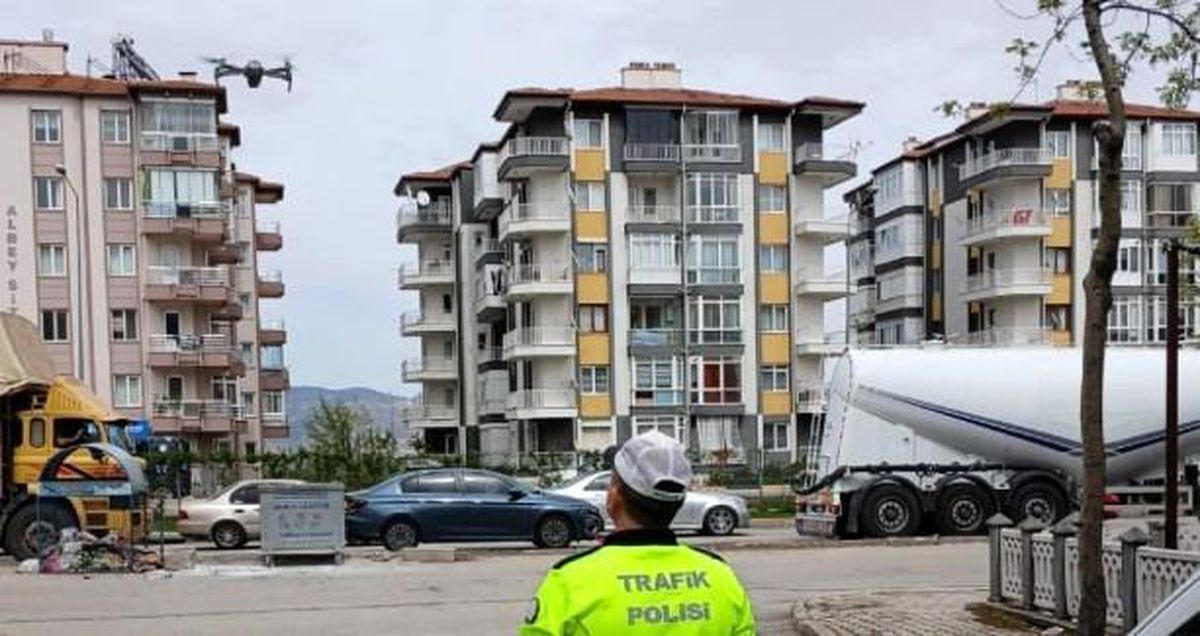 Isparta'da Drone Destekli Trafik Denetimi: 7 Araca Ceza Uygulandı