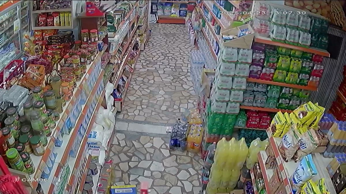İstanbul'da 6,2 Büyüklüğünde Deprem: Güvenlik Kameralarına Yansıyan Kaçış Anları