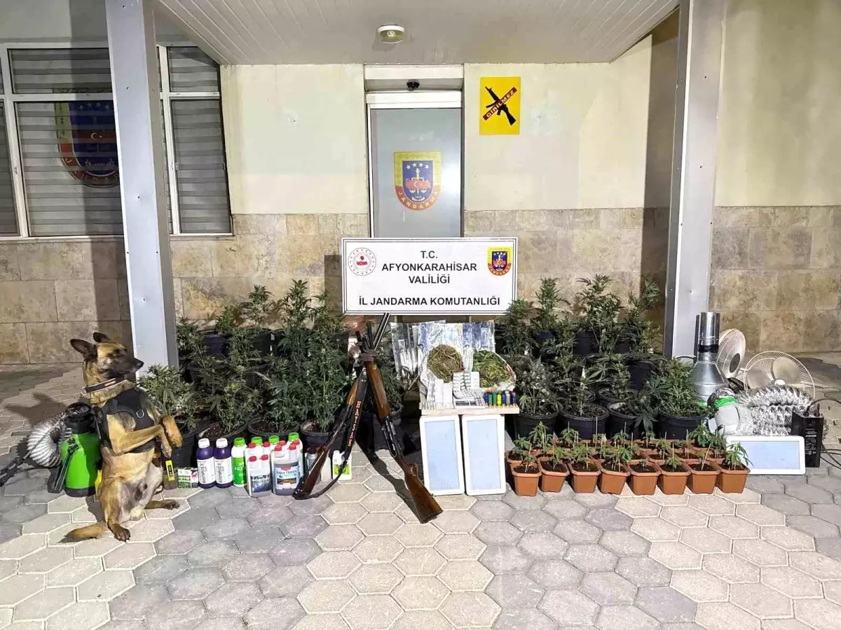 Afyonkarahisar'da Uyuşturucu Operasyonu: İki Şahıs Yakalandı