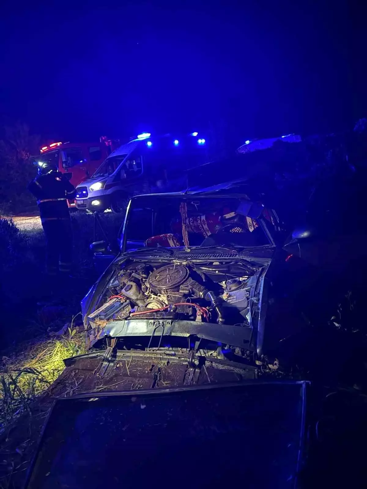 Kırklareli'nde Trafik Kazası: İki Ağır Yaralı