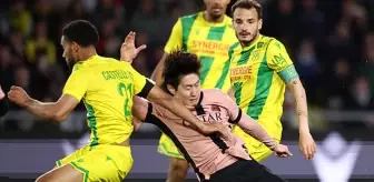 Şampiyon PSG'nin 10 maçlık galibiyet serisi bitti