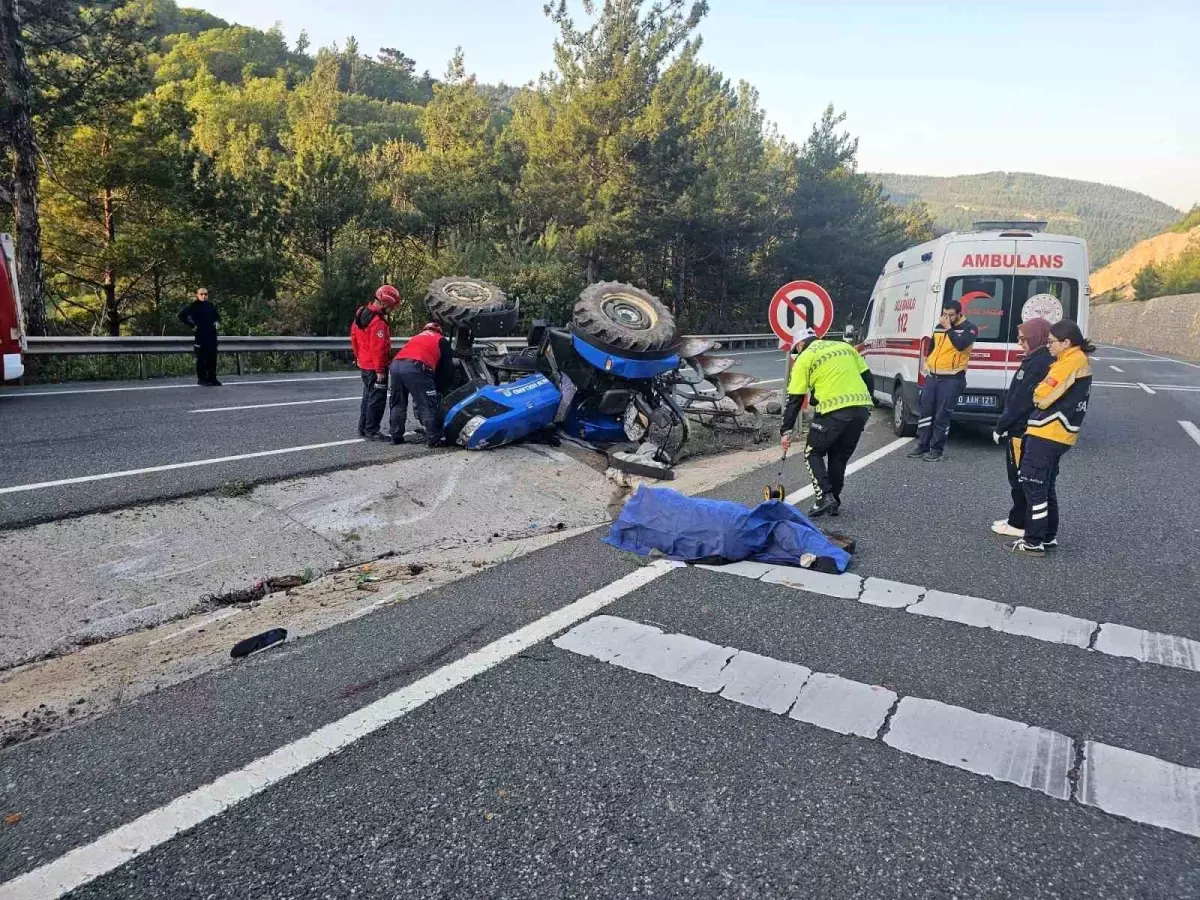 Balıkesir'de Traktör Kazası: 1 Ölü