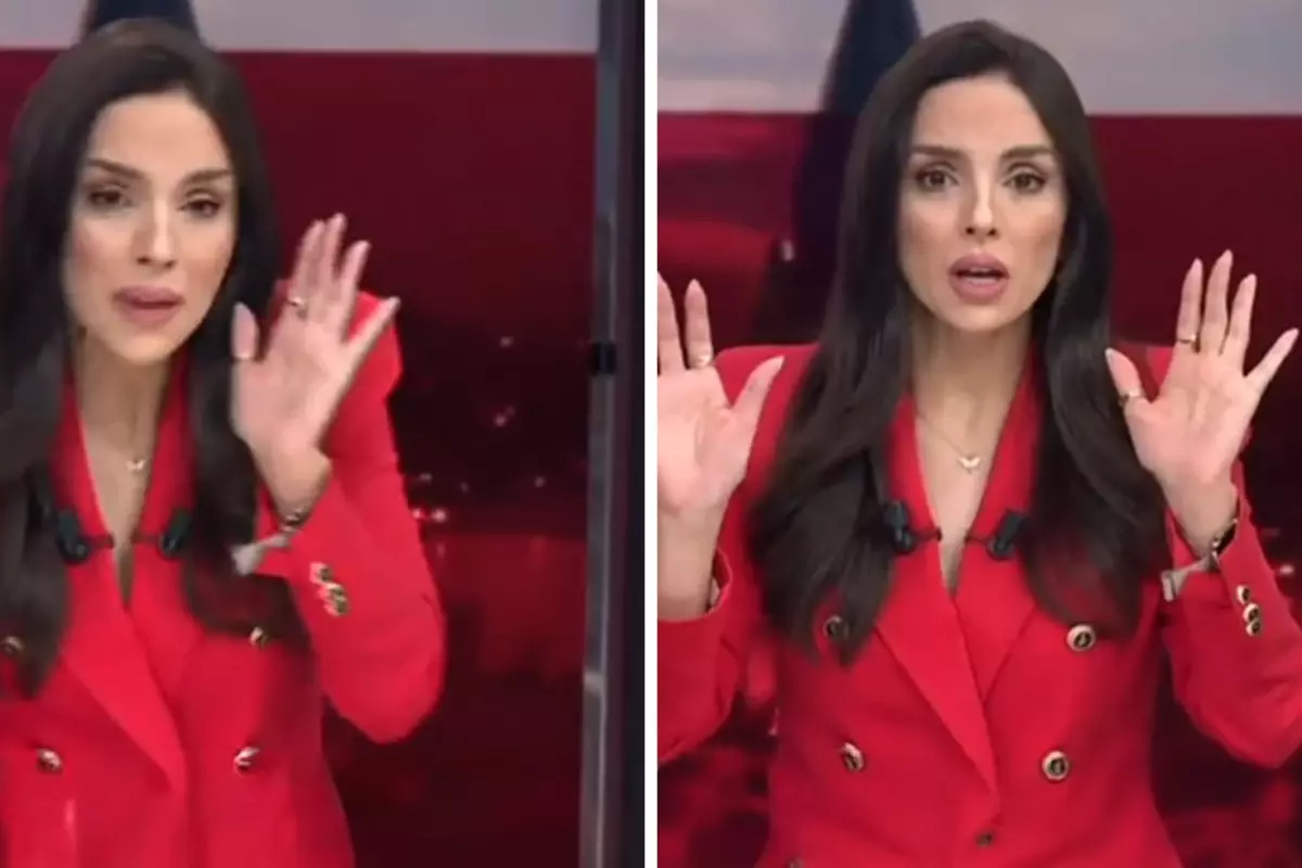 tv100 spikeri İstanbul'daki depreme canlı yayında yakalandı