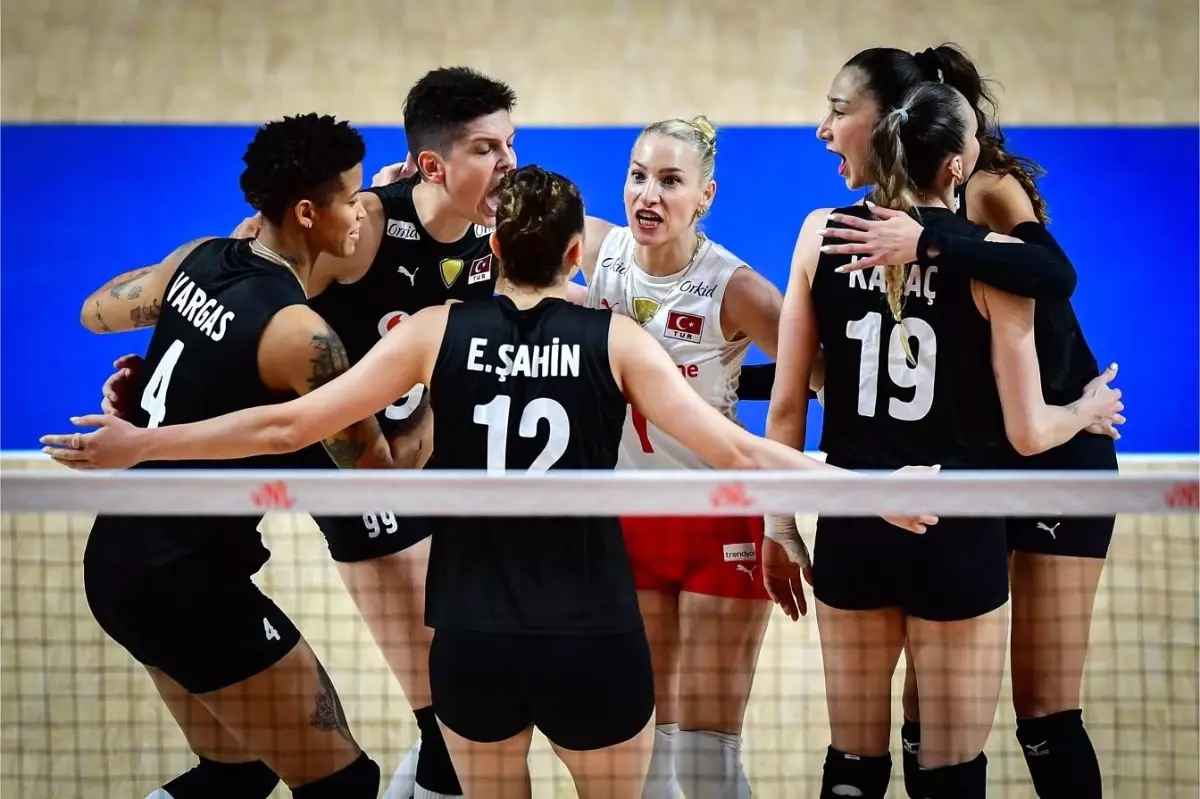 A Milli Kadın Voleybol Takımı 2025 VNL'de Mücadele Edecek