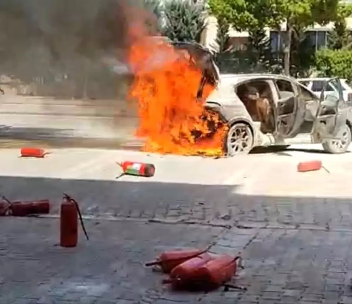 Konya'da Elektrik Panosundaki Hata Yangına Neden Oldu