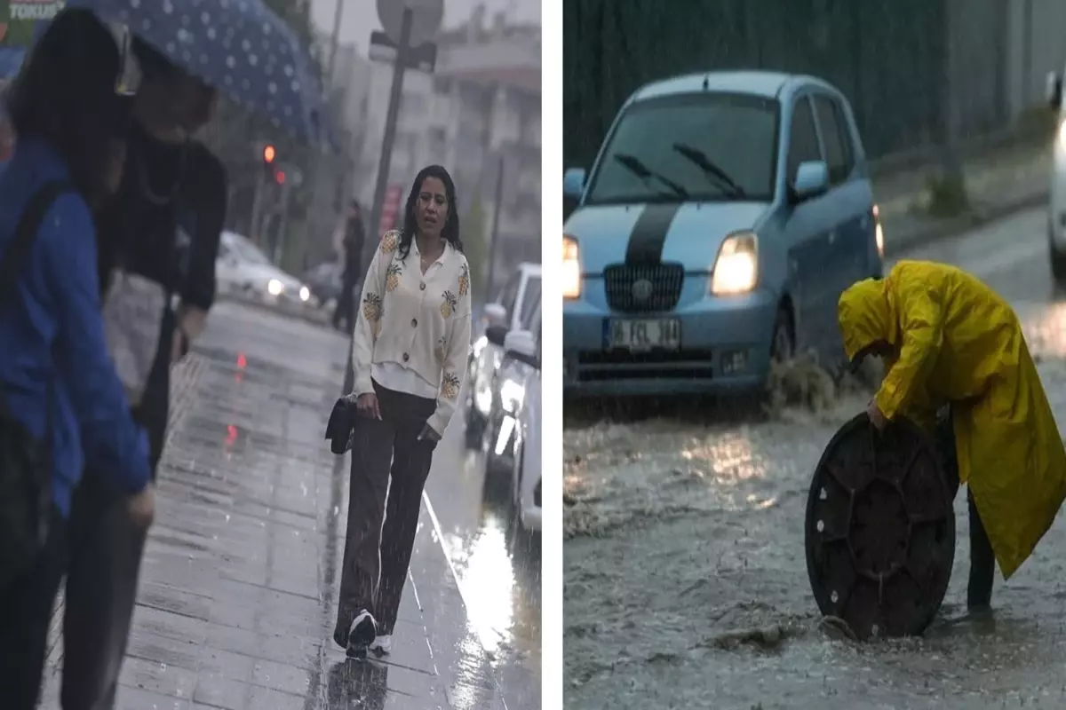 Ankara'yı 'Süper Hücre' vurdu